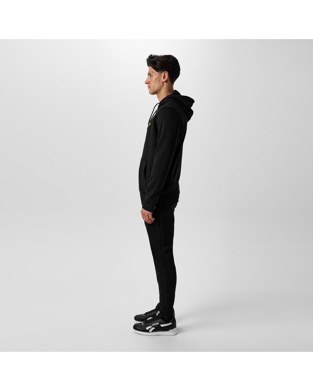 Reebok Black Glide Ripple Clip Trainers for men