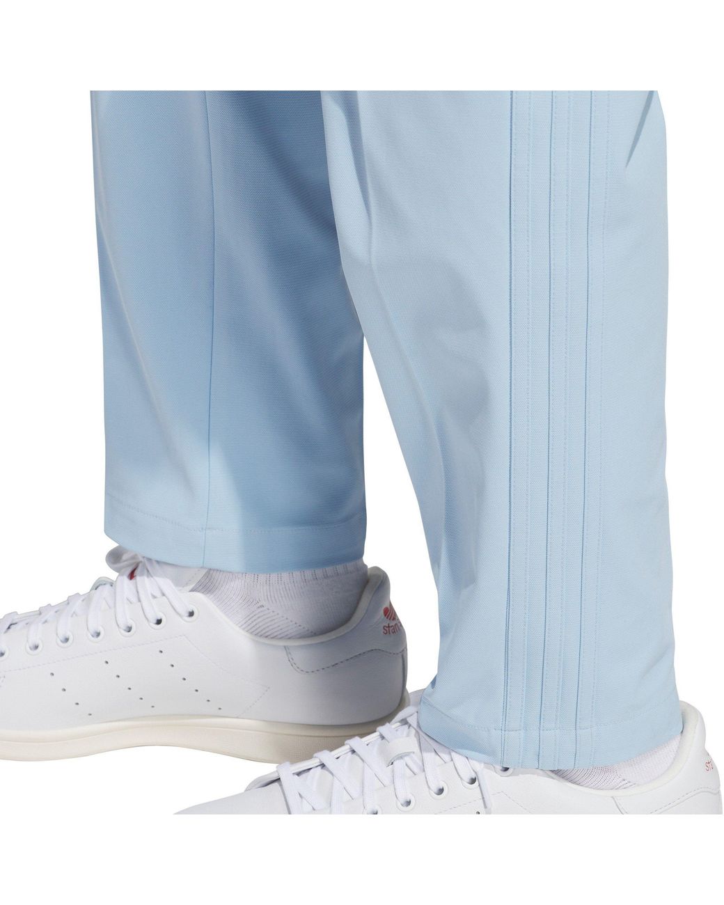 Adidas Blue F Pleat Golf Trousers for men