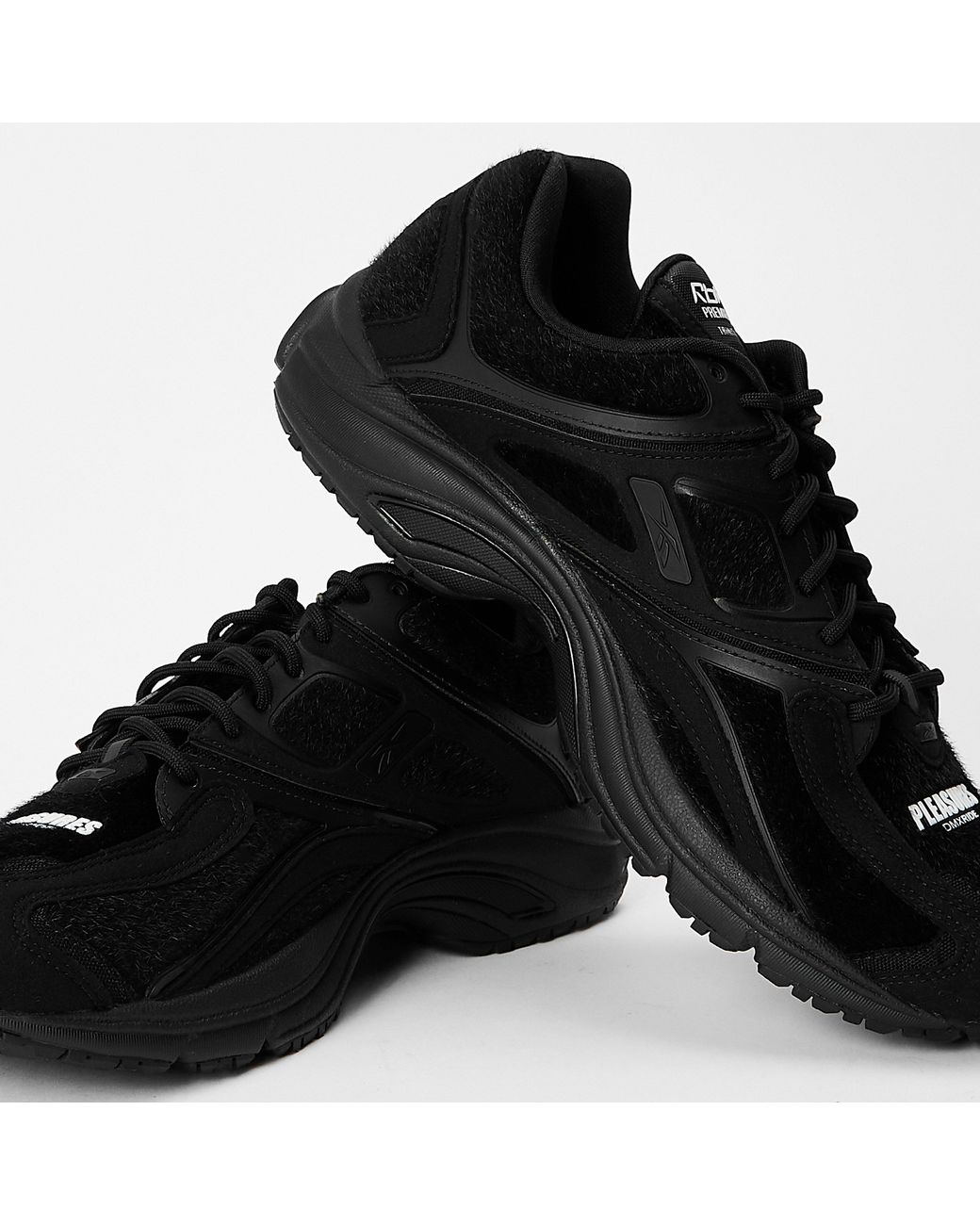 Reebok Black Pleasures Premier Trinity Kfs Sneakers for men