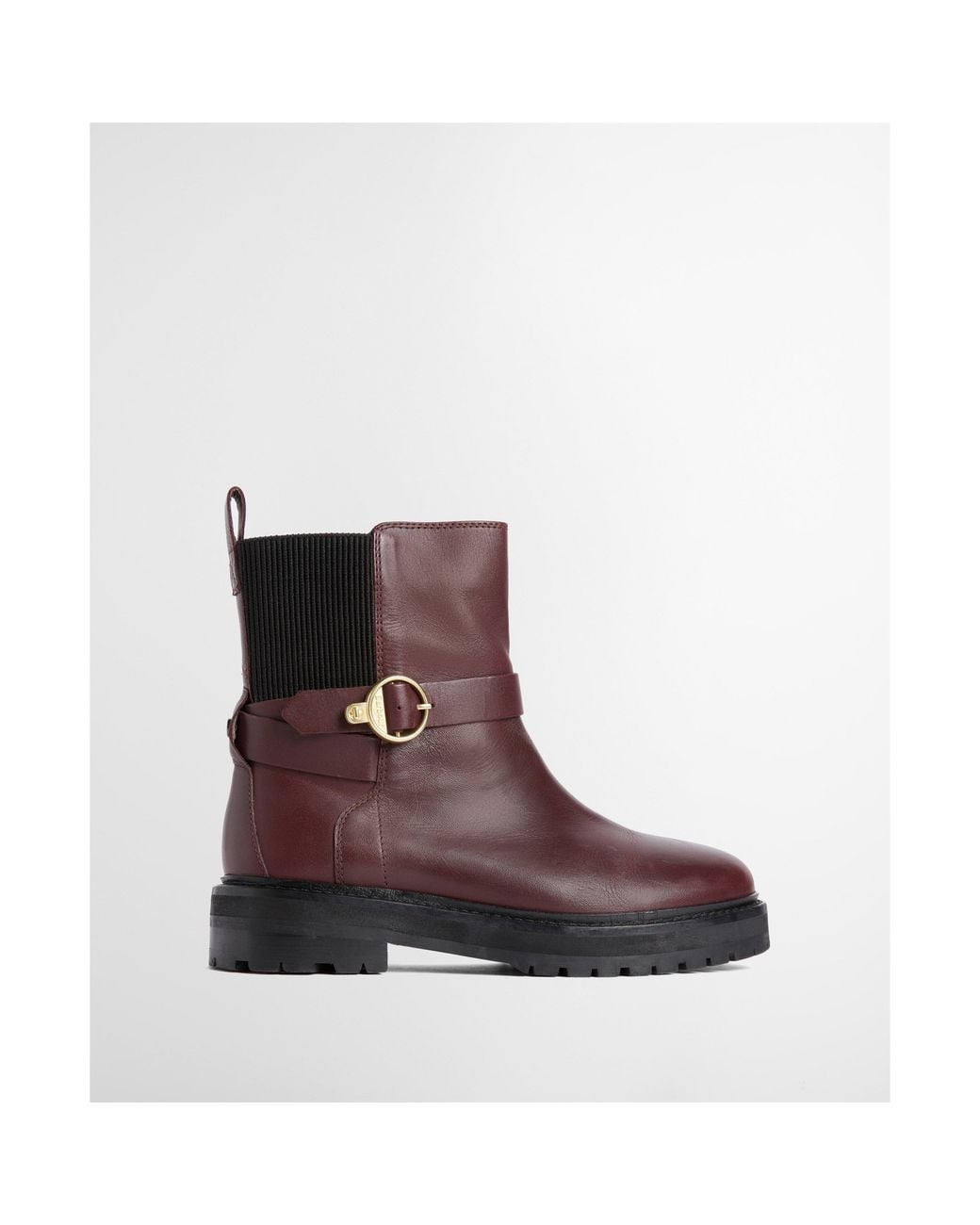Barbour Brown Alexandra Modern Heritage Leather Chelsea Boots