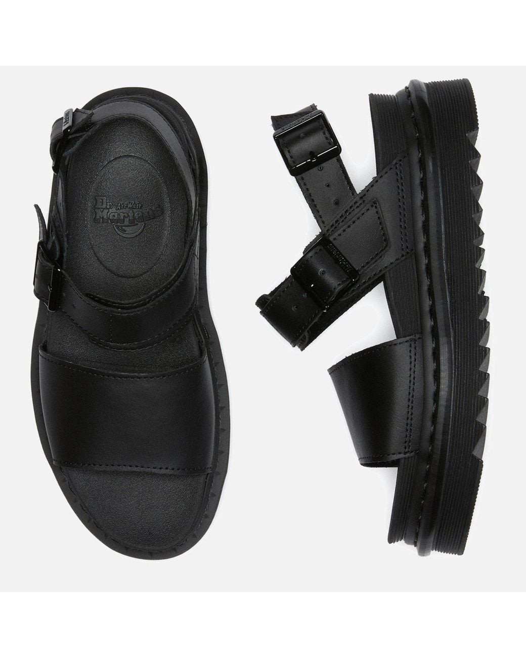 Dr. Martens Black Voss Sandal