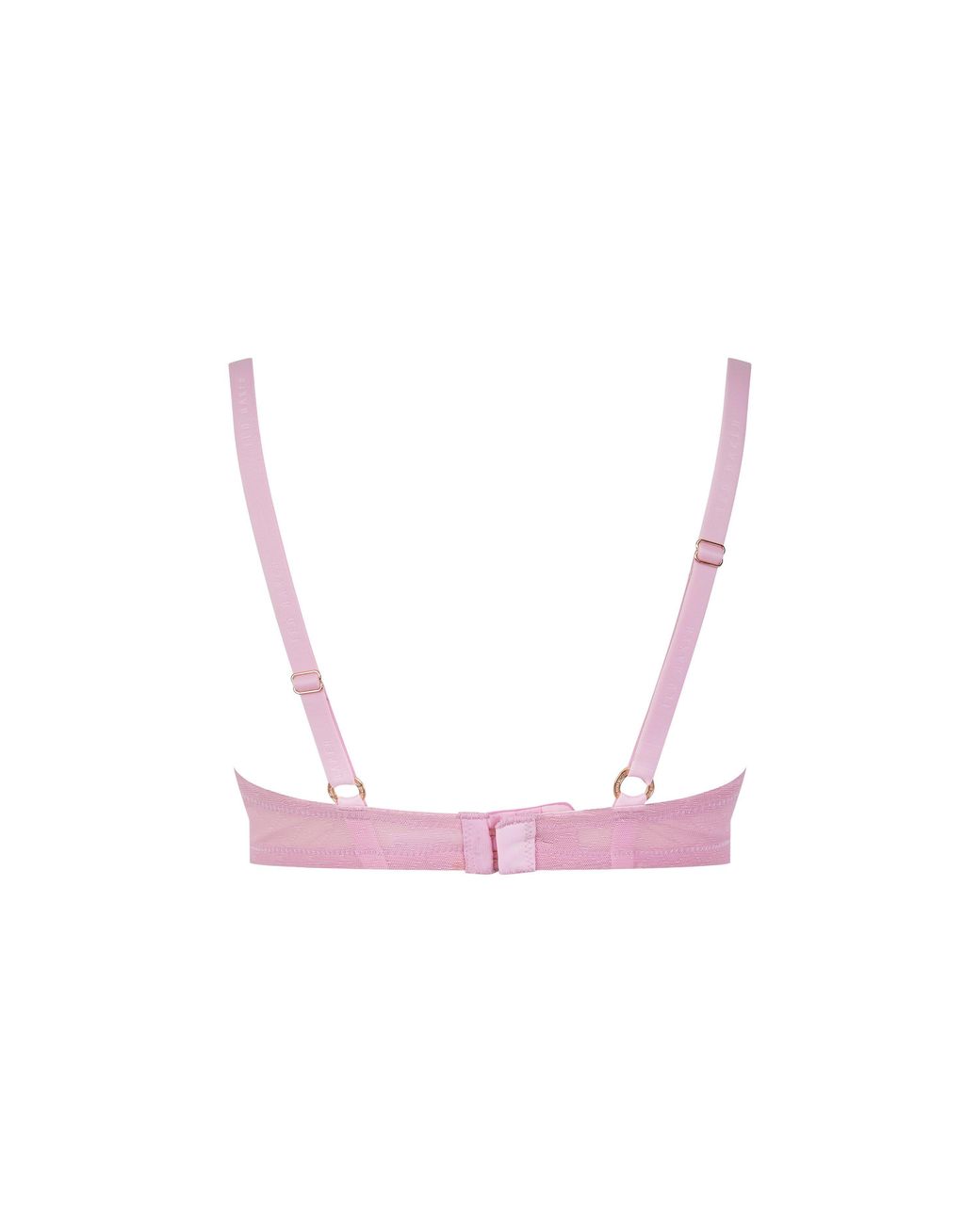 Ted Baker Pink Push Up Floral Balconette Bra