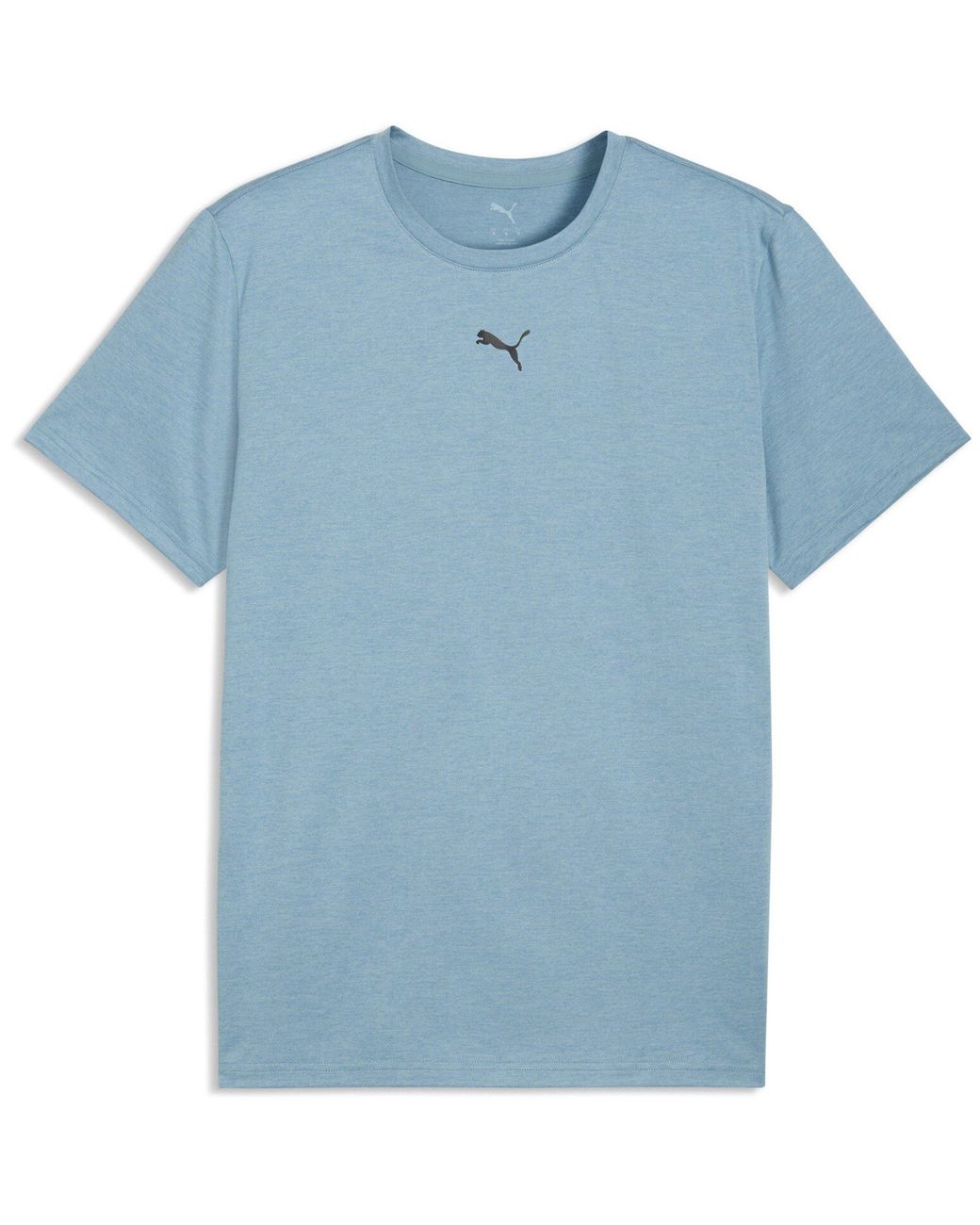 PUMA Blue Tad Short Sleeve Performance Gym Top for men