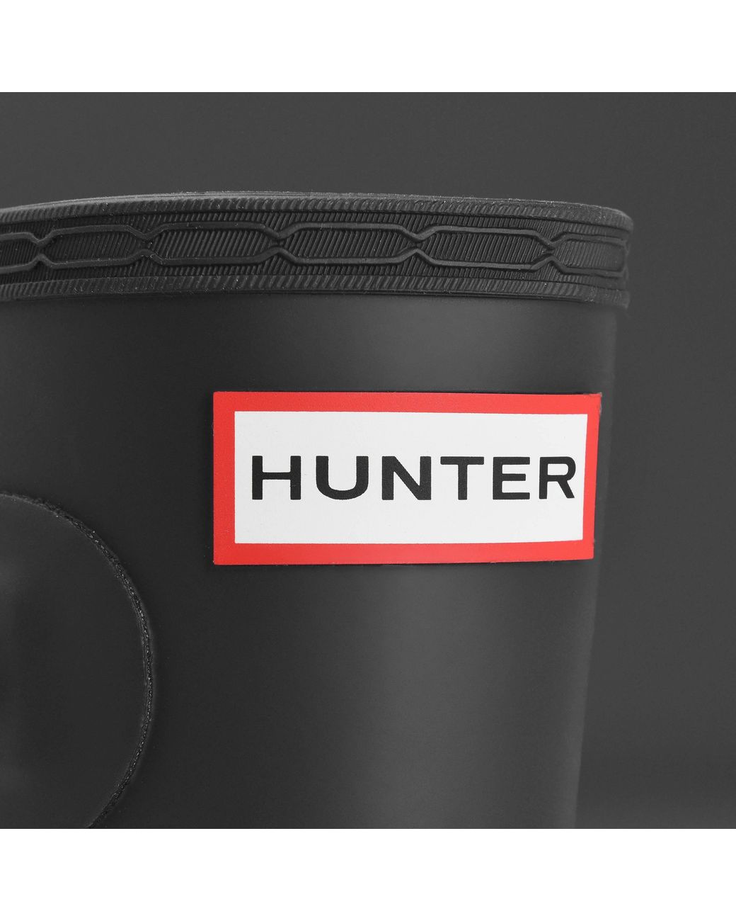 Hunter Black Original Short Wellies
