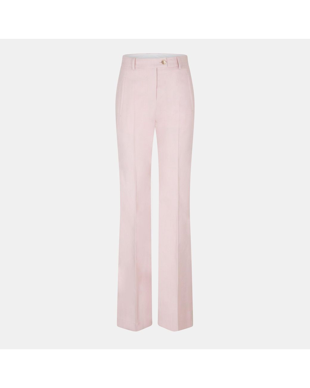 Boss Pink Terela Straight Leg Trousers