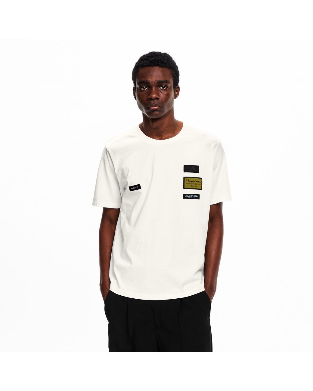 MM6 by Maison Margiela White Label T-Shirt for men