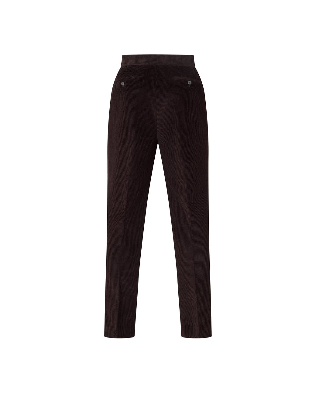 Without Prejudice Blue Norton Slim Fit Corduroy Suit Trousers for men