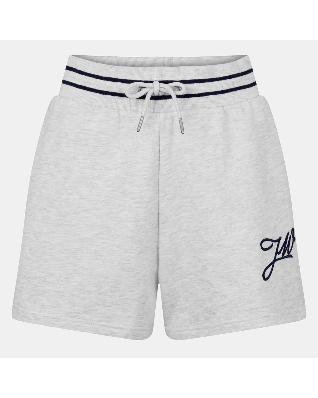 Jack Wills Blue Jw Sport Stripe Fleece Jogger Shorts