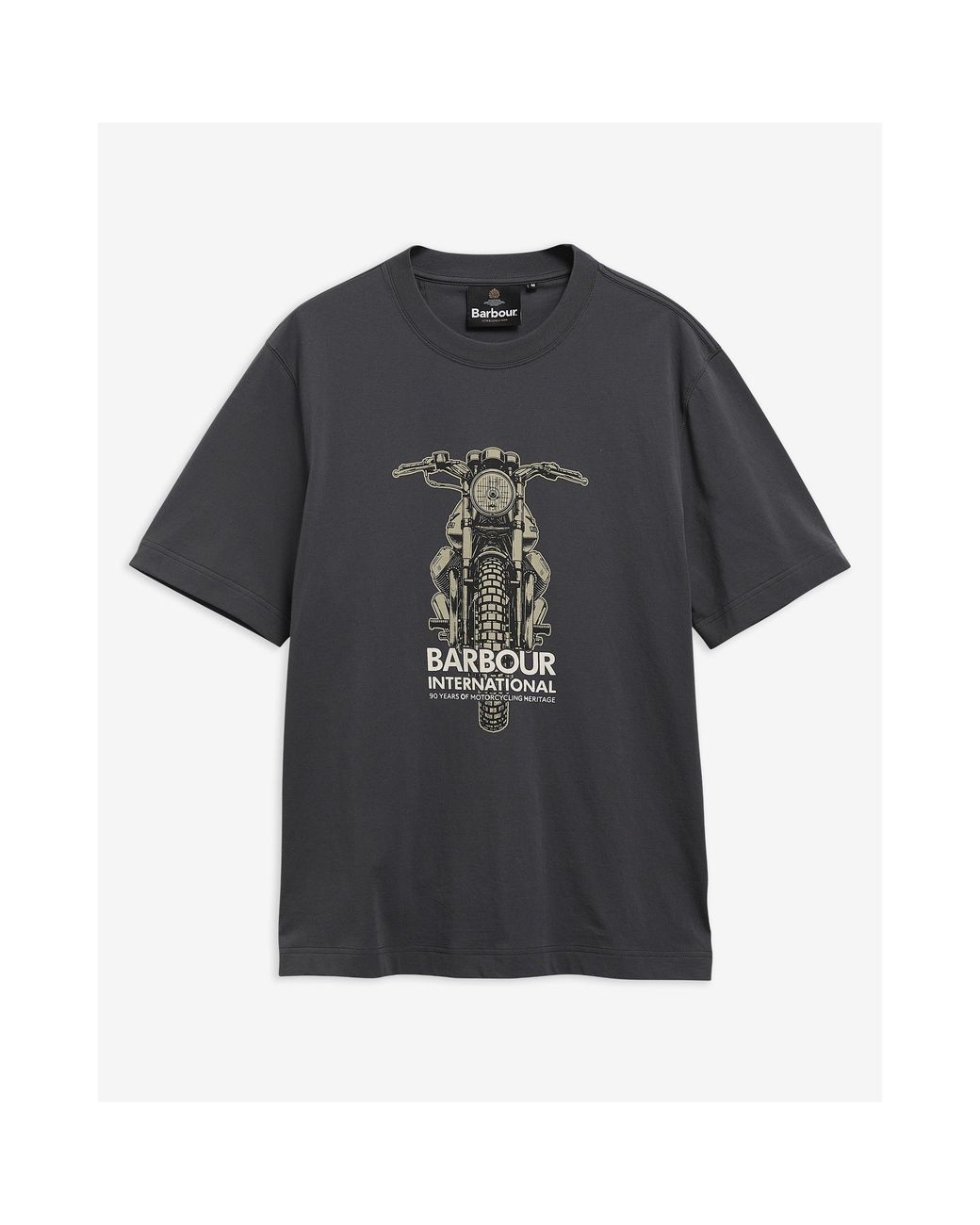 Barbour Black B.Int Causey Graph T Sn64 for men