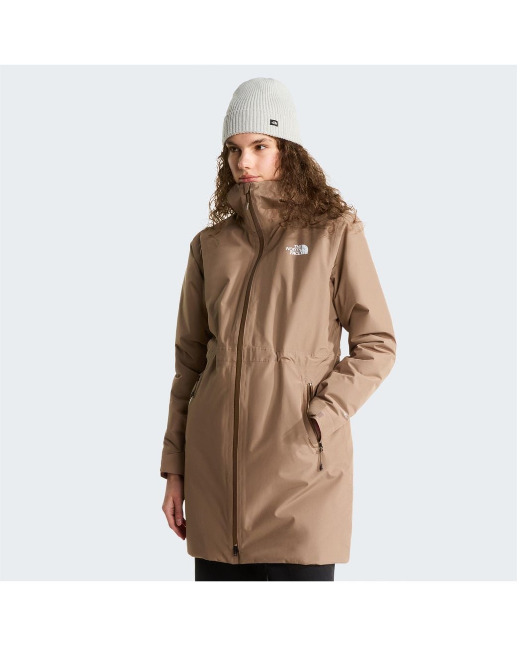 The North Face Brown Insulated Waterproof Hooded Parka
