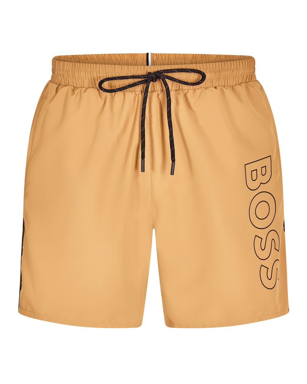 Boss Natural Swim Shorts With Logo Detail (Stormfish) for men