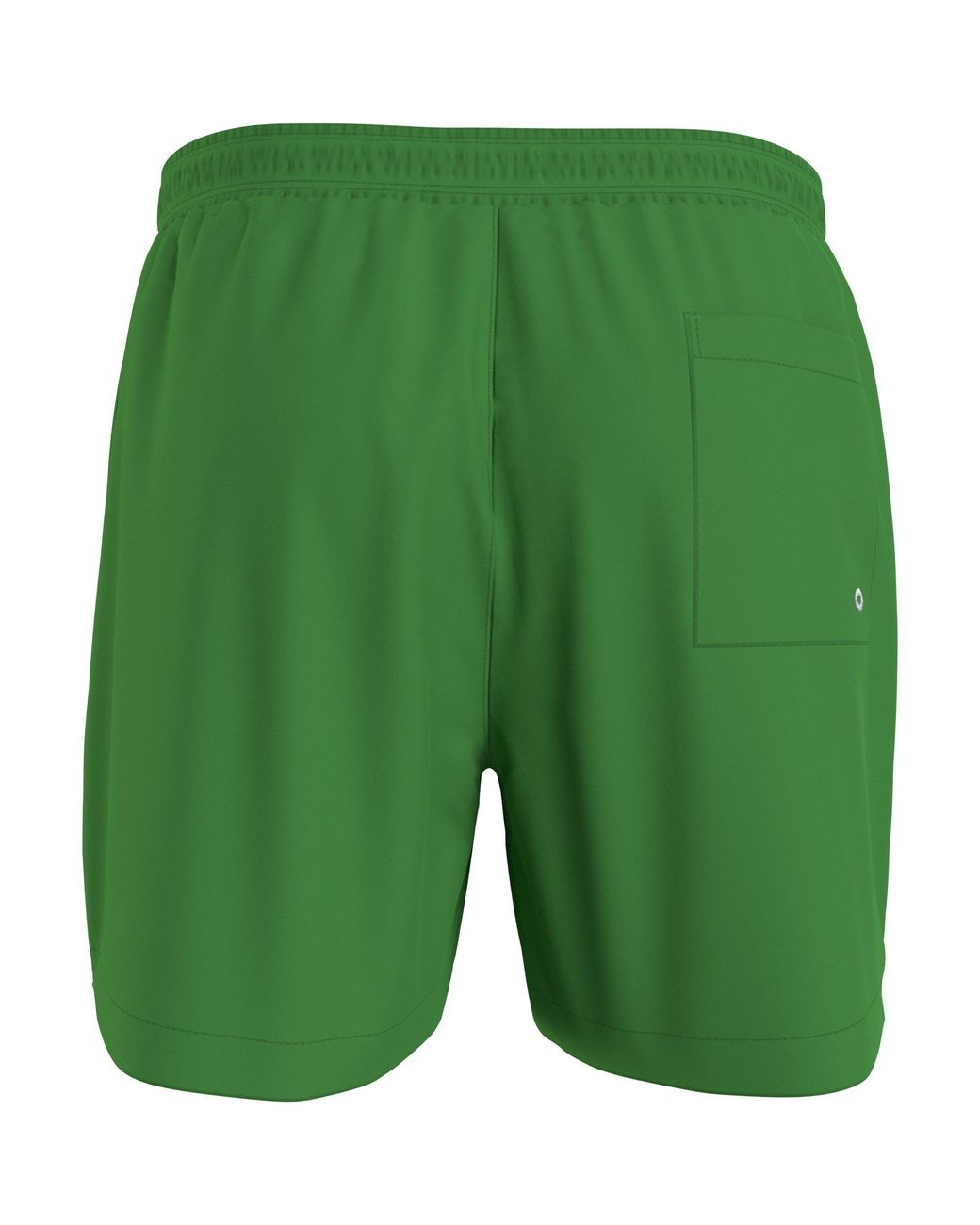 Calvin Klein Green Large Logo Swim Shorts for men