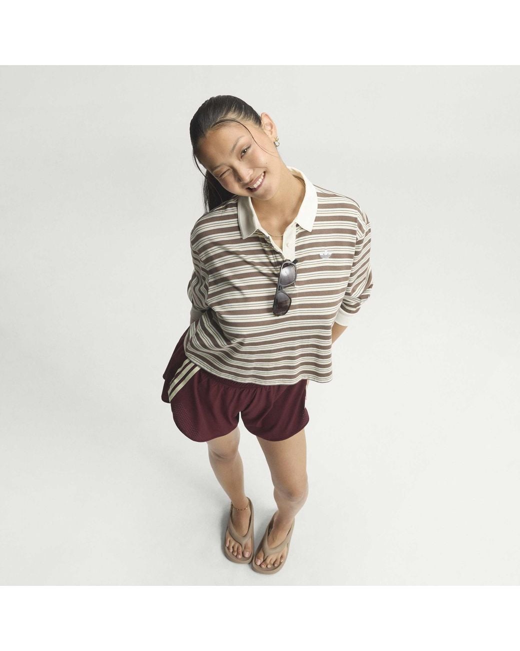 Adidas Purple Sport Shorts Ld64