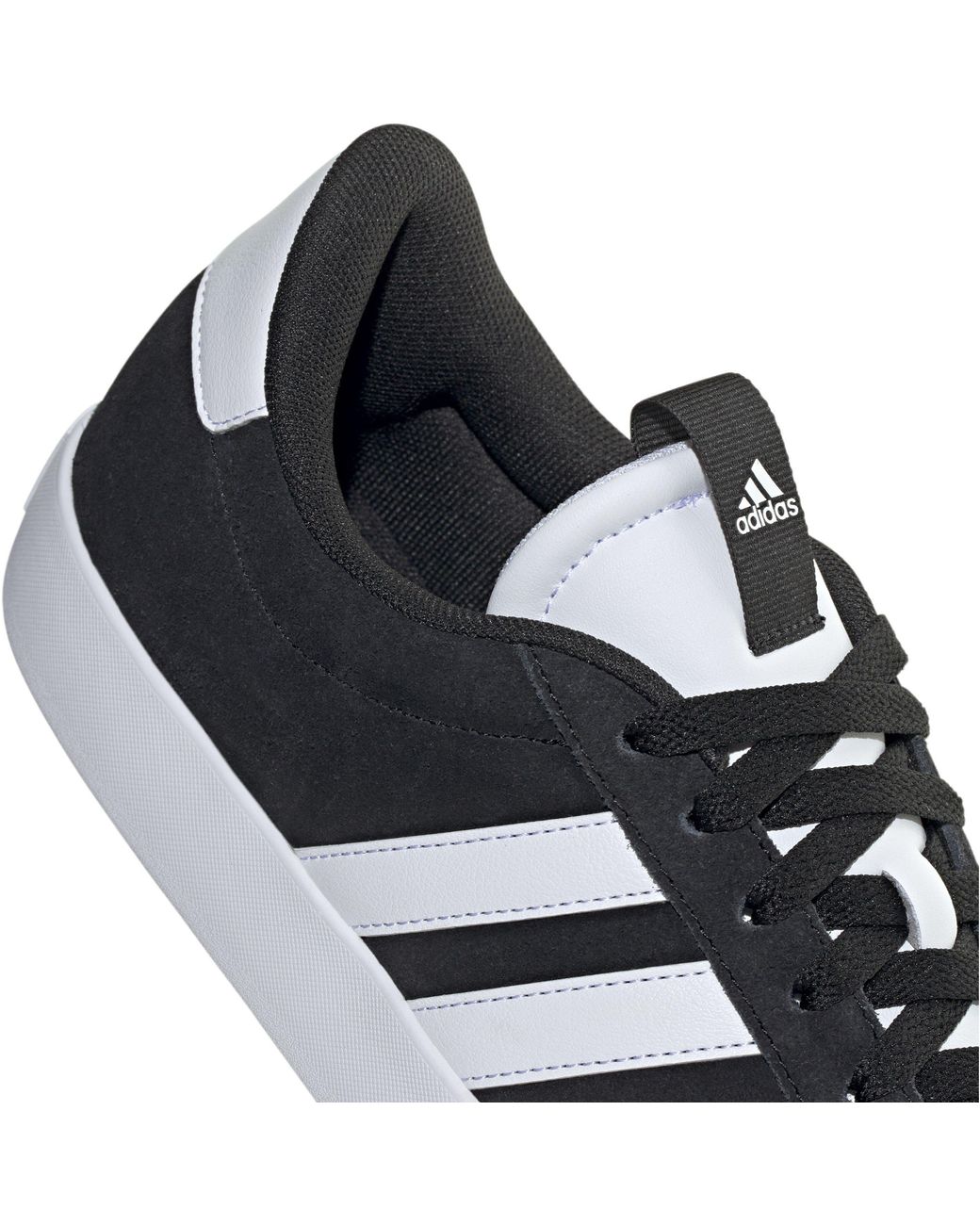 Adidas Black Vl Court 3.0 Shoes for men
