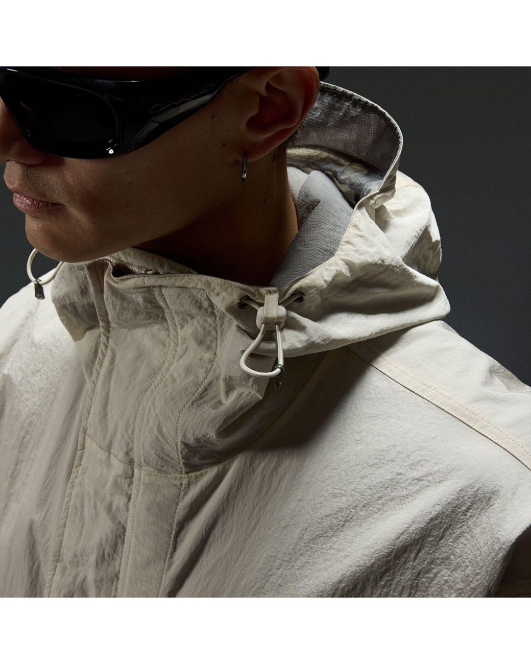 Oakley Gray Fully Reversible Momento Jacket for men
