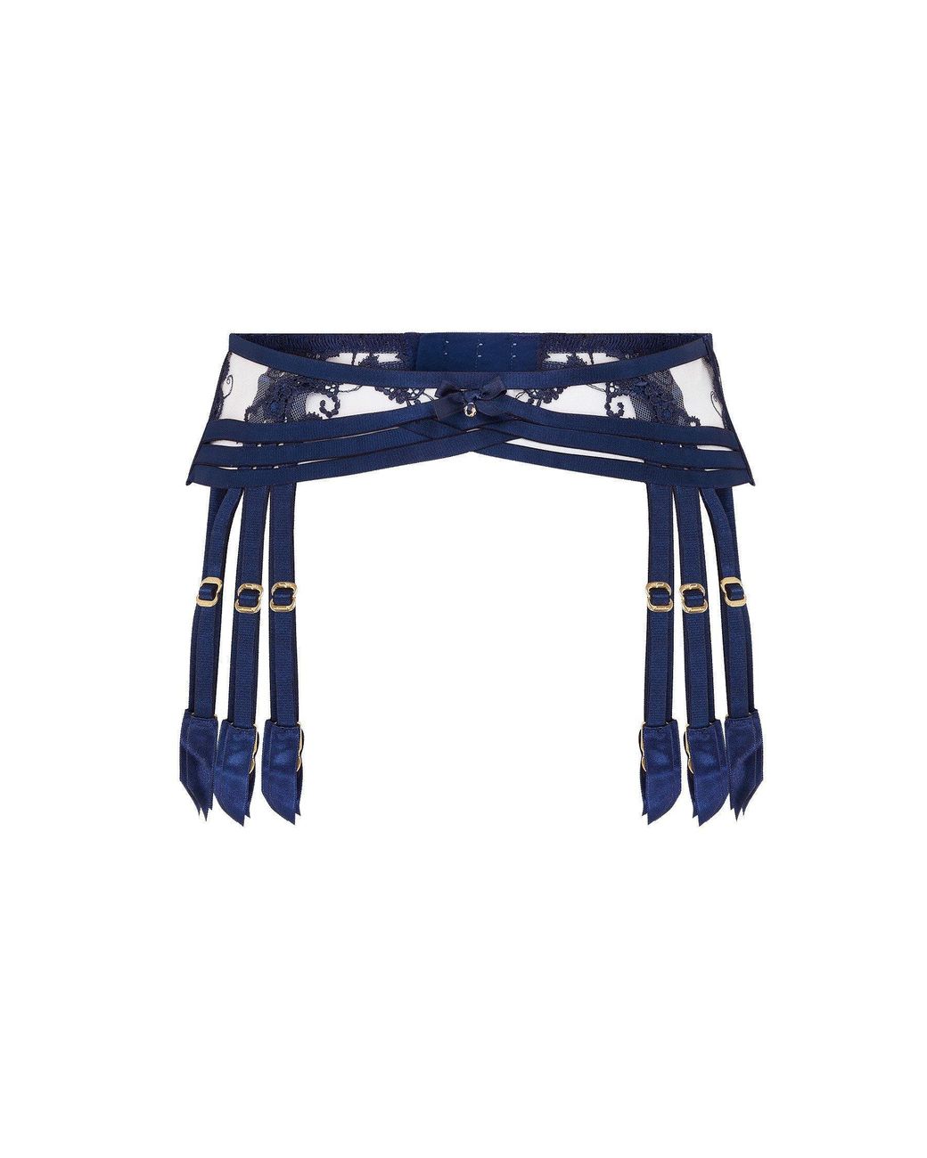 Agent Provocateur Blue Dioni Suspender