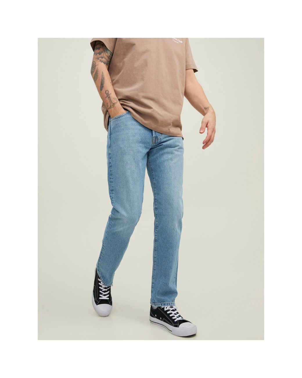 Jack & Jones Blue Chris Jean for men