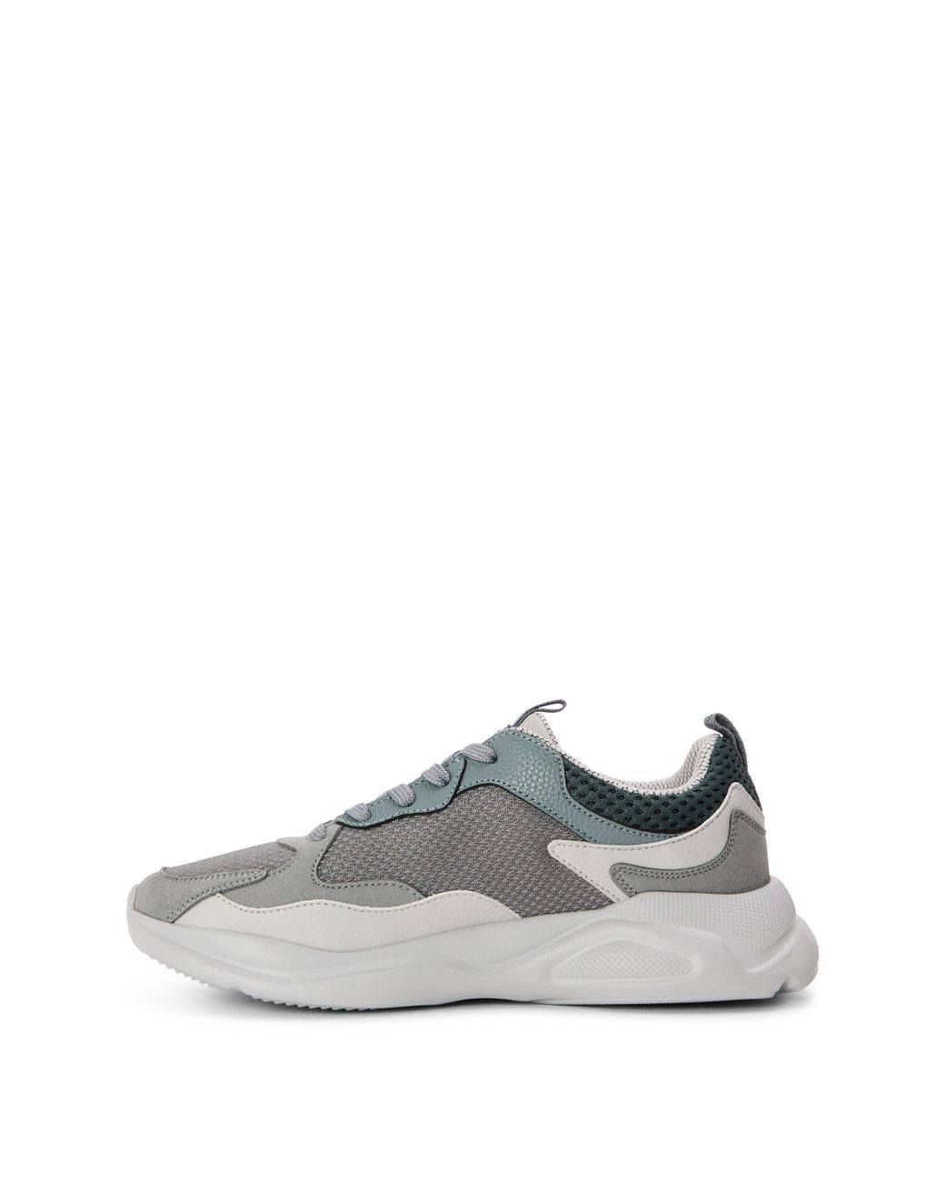 HUGO Gray Runn Mxmt 10257816 01 Low Top Trainers for men