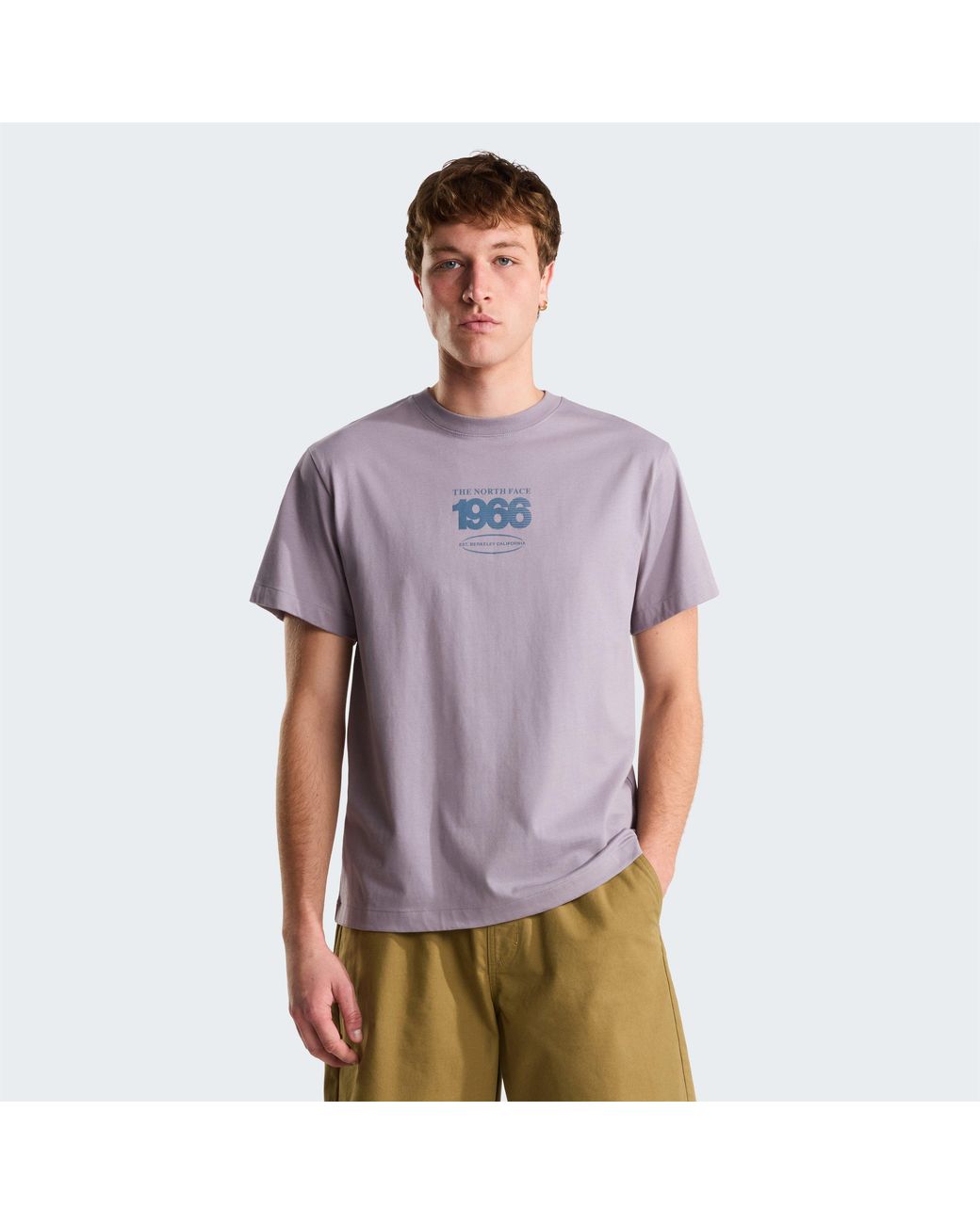 The North Face Purple Tnf Track Tee for men
