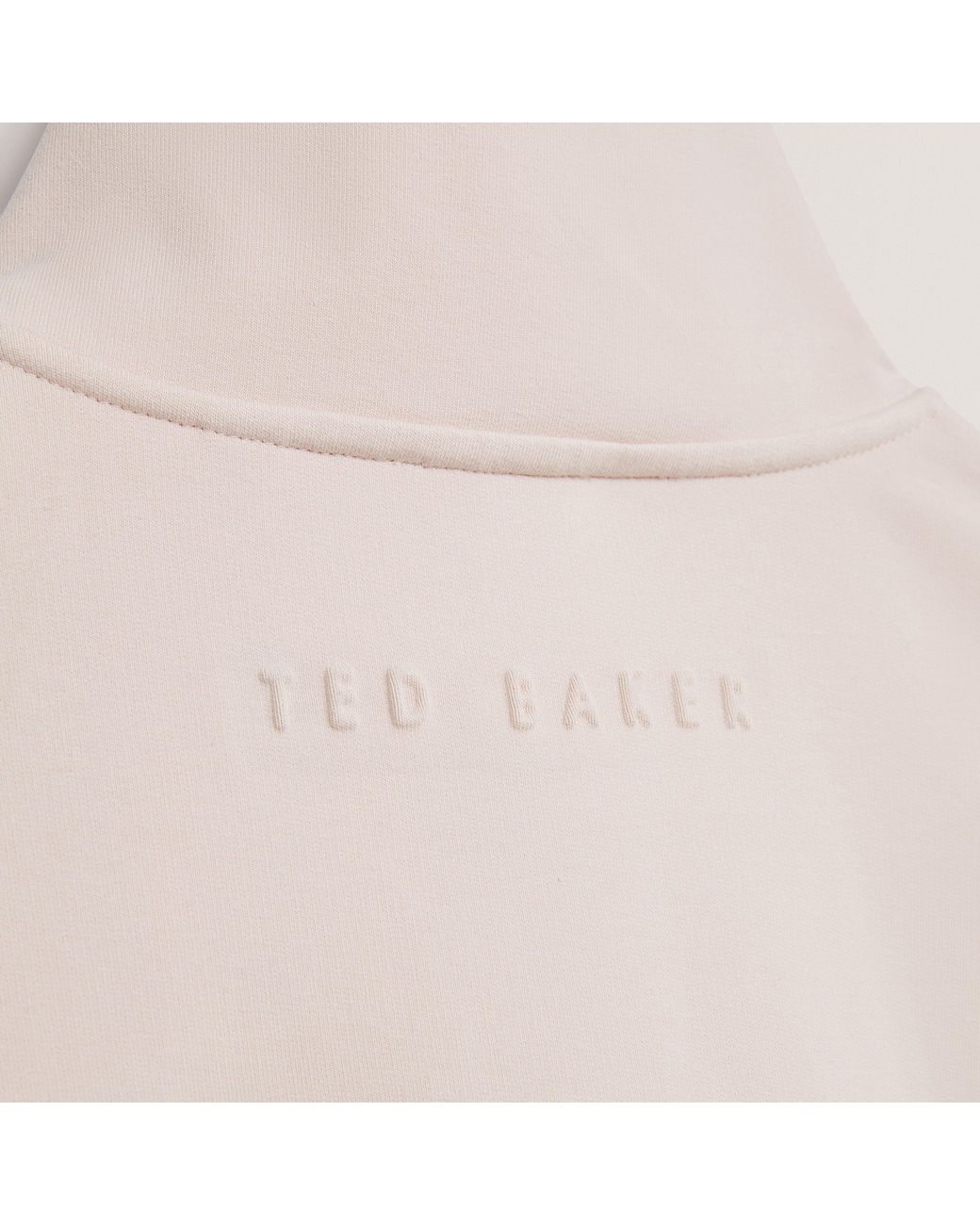 Ted Baker Pink Zip Thru Sweatshirt
