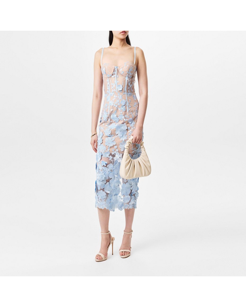 Jarlo Blue Mila Corset Dress