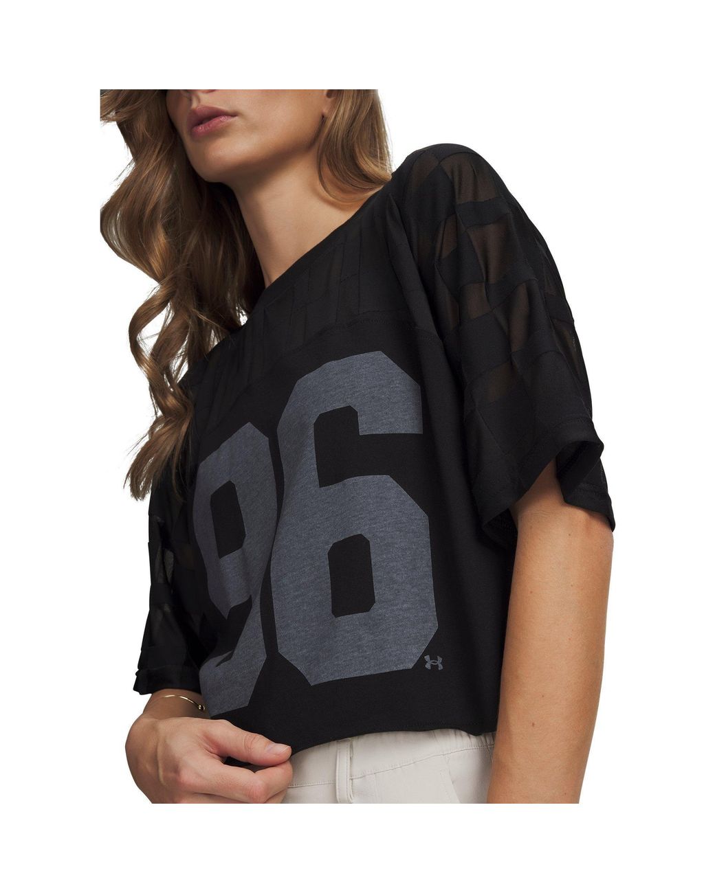 Under Armour Black Burnout 96 T-Shirt