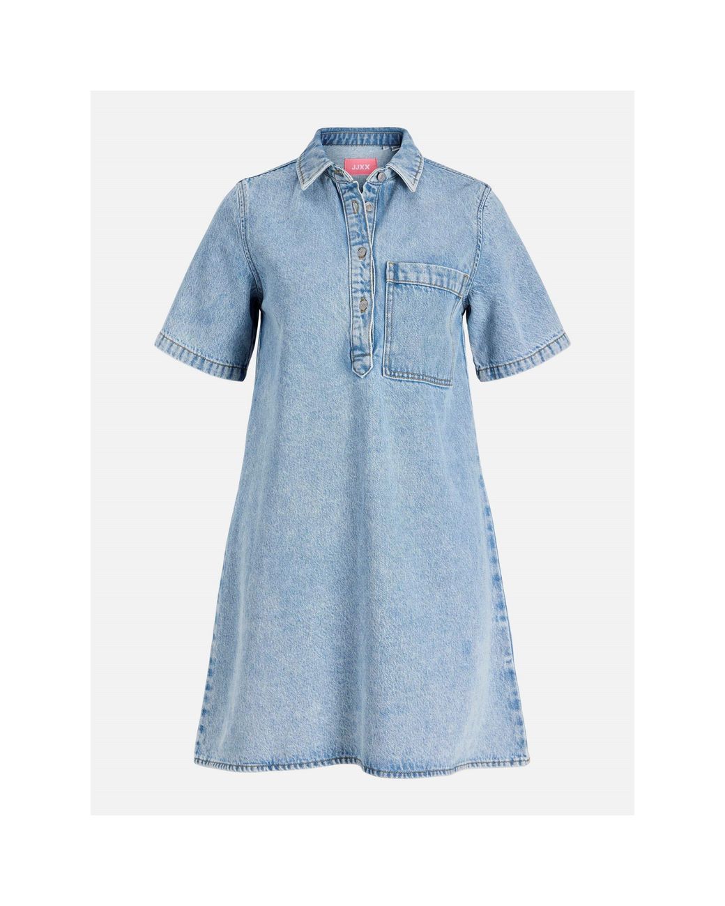 JJXX Blue Denim Shirt Dress