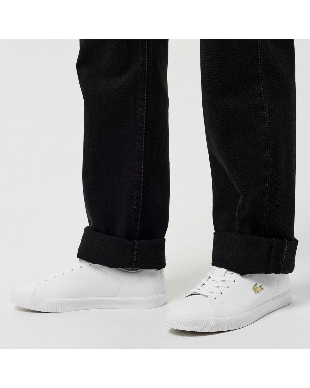 Lacoste White Lerond Pro Low-Top Trainers for men
