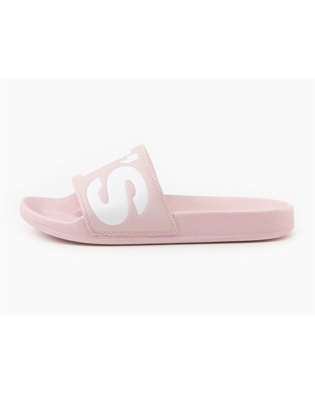 Levi's Pink June Sliders