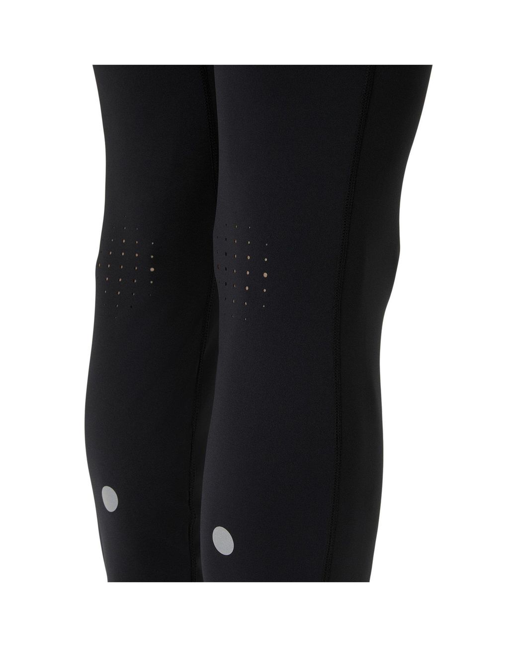 Asics Black Road Performance Running Tights for men