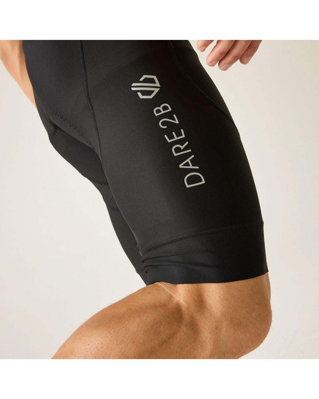 Dare 2b Black Ultra Cycling Bib Shorts for men