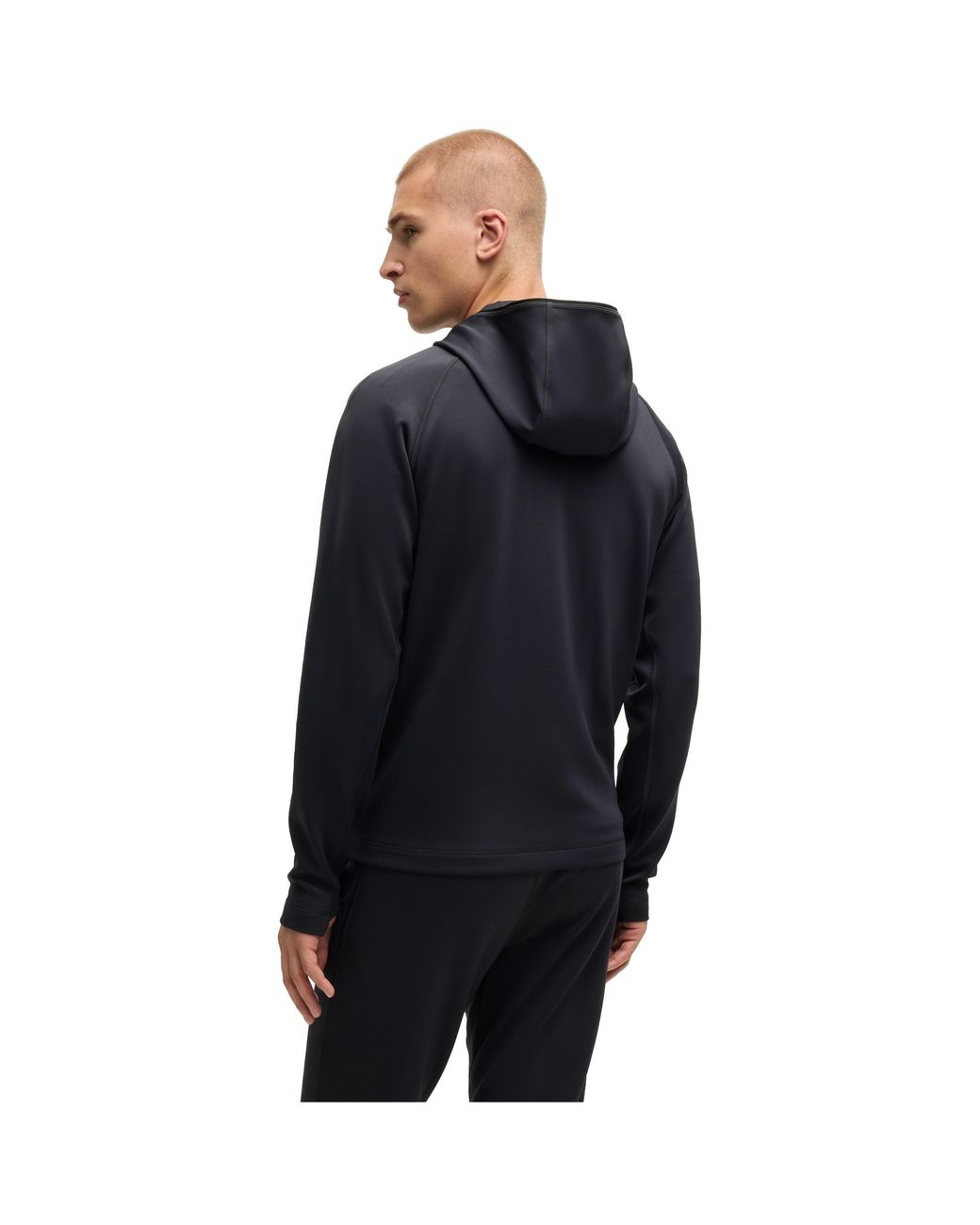 Boss Blue Sicon Active Moisture-Wicking Tracksuit Top for men