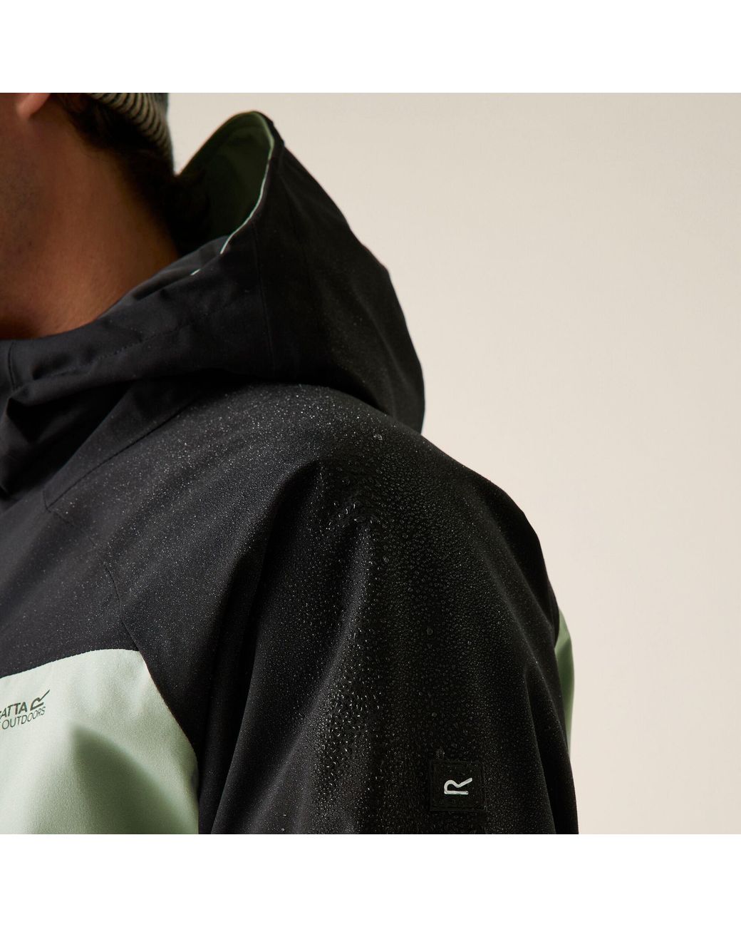 Regatta Green Highton Stretch Padded Waterproof Jacket for men