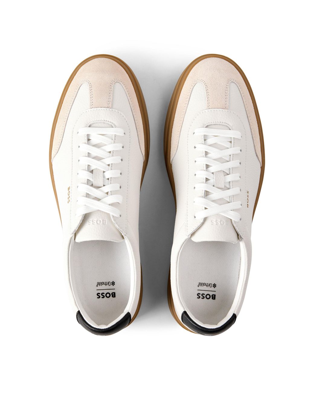 Boss White Kieran Trainers for men