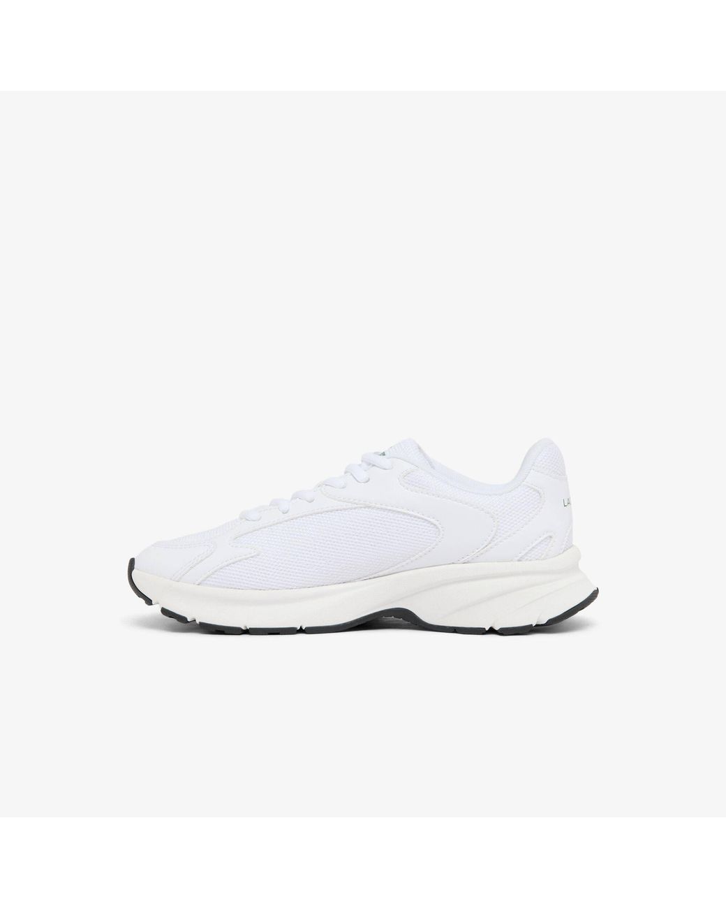 Lacoste White L003 Base Low-Top Trainers