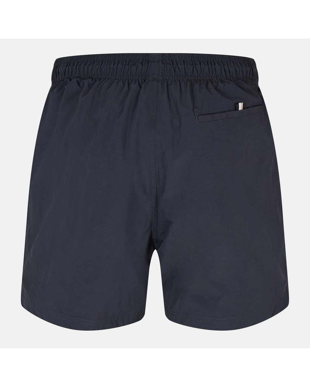 Boss Blue Octopus Swim Shorts With Bold Branding for men