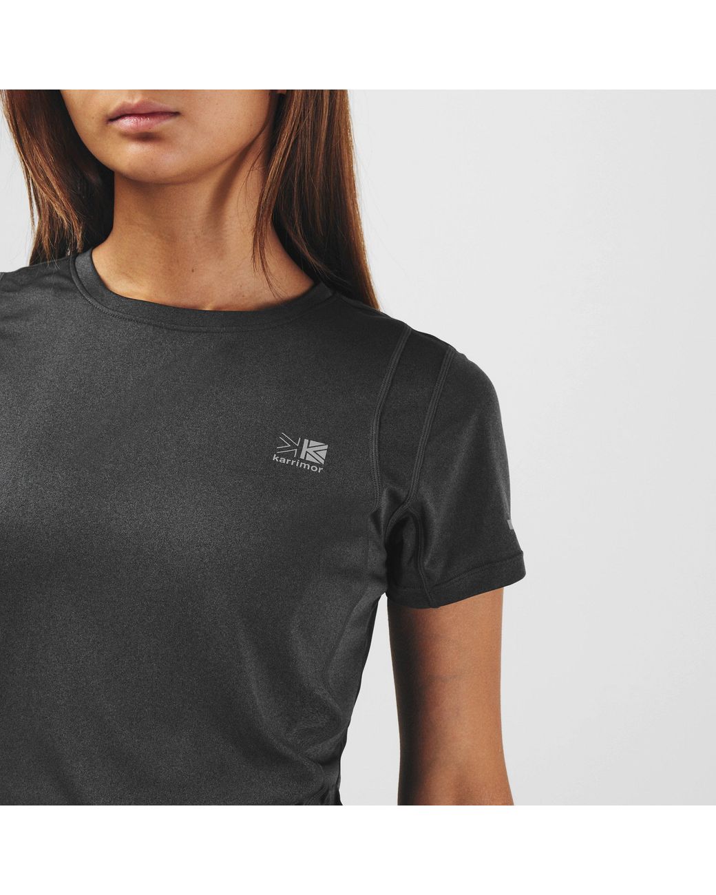 Karrimor Gray Short Sleeve T Shirt Ladies