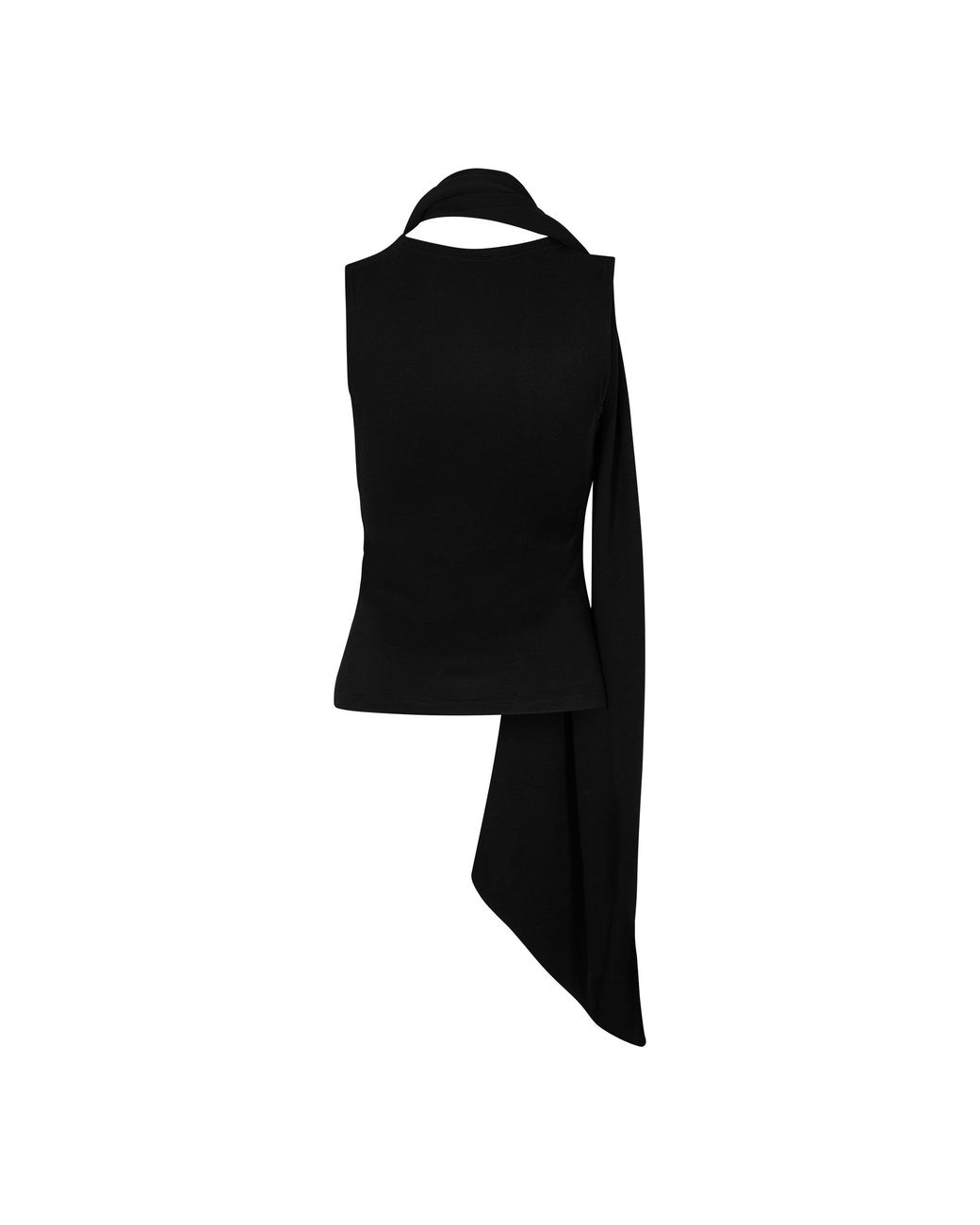 AMI Black Short Sleeve Blouse