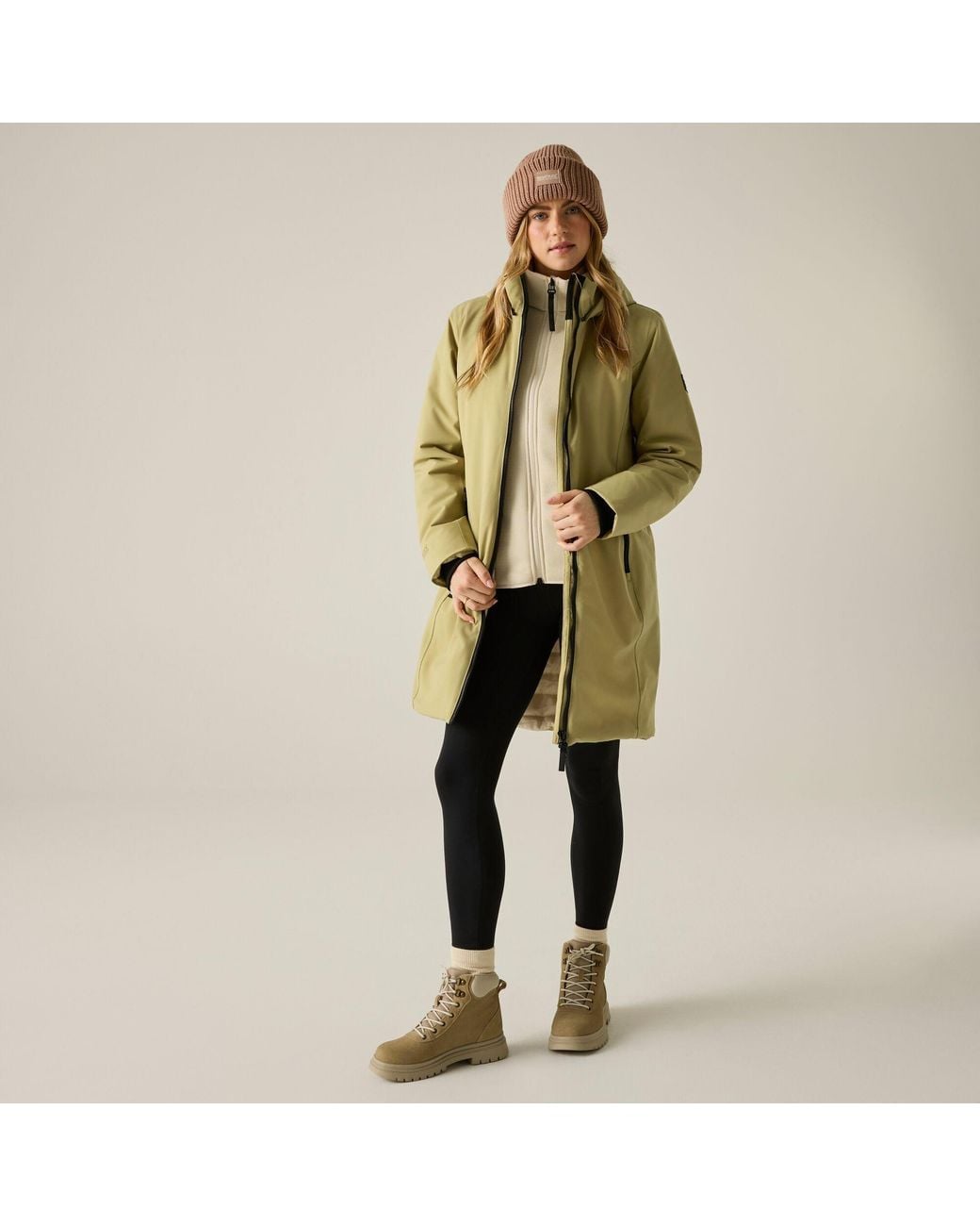 Regatta Green Marron Waterproof Jacket
