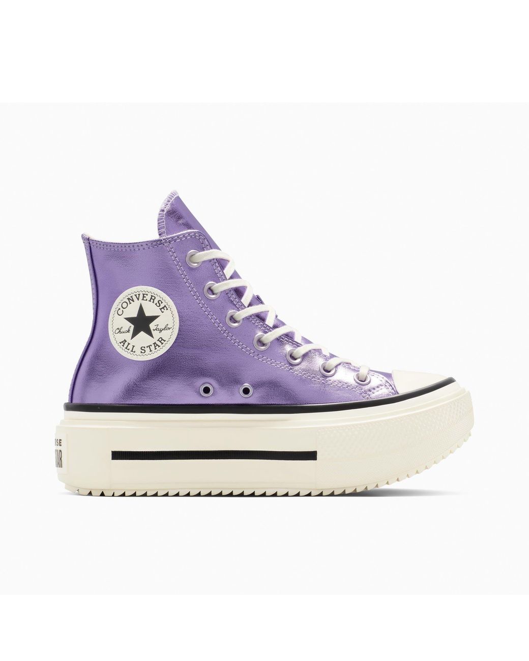 Converse Blue Chuck Taylor All Star Lif Platform Trainers
