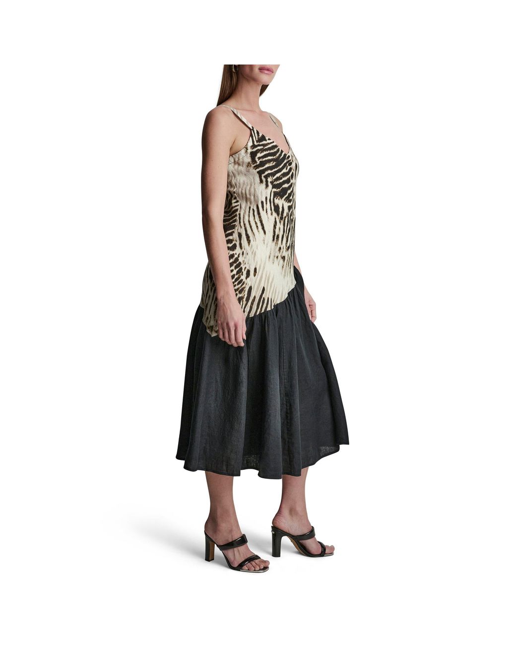 DKNY Black Long Maxi Dress
