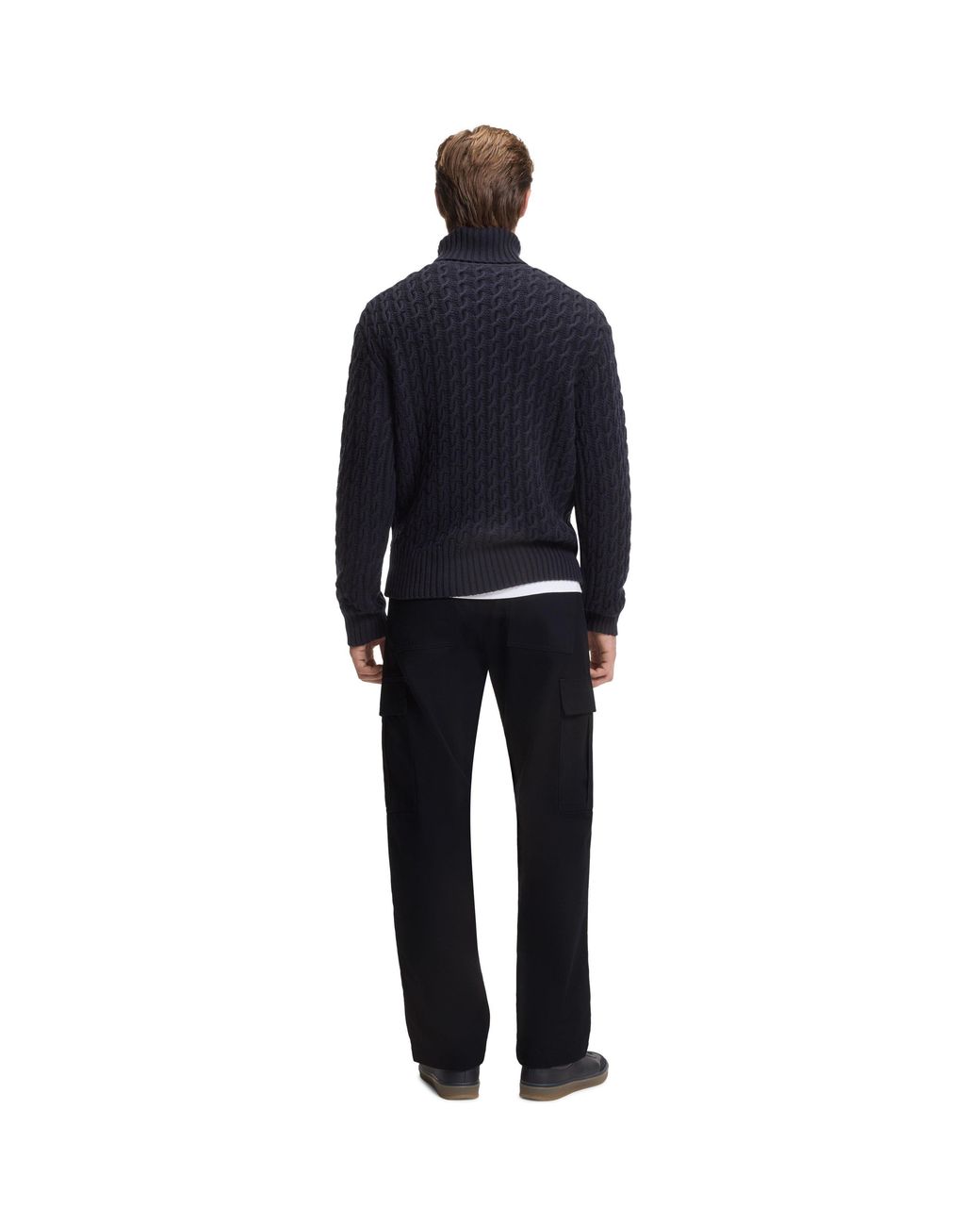 Boss Blue X Beckham Cargo Trousers for men