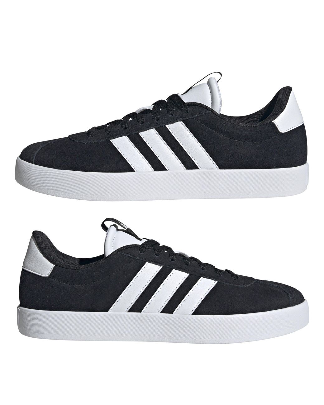 Adidas Black Vl Court 3.0 Shoes for men