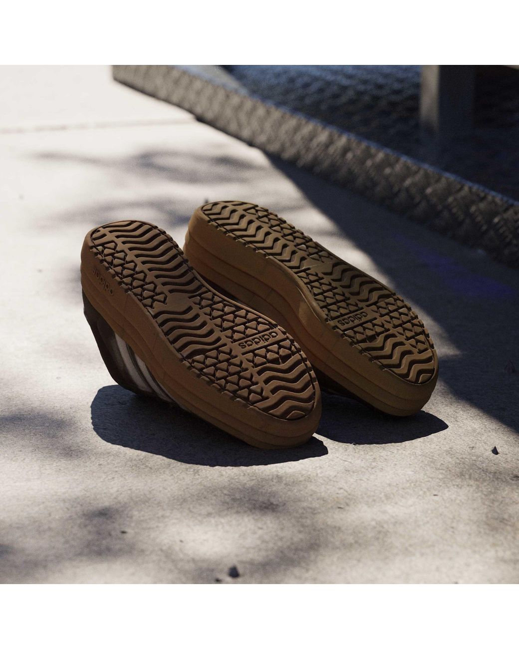 Adidas Brown Vl Court Bold Trainers