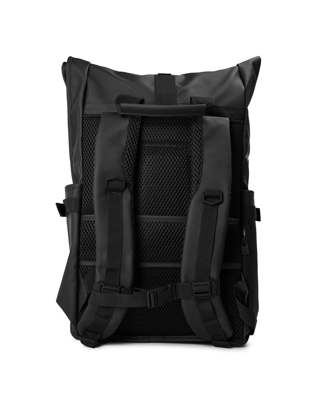 Rains Black Texel Moulded Waterproof Backpack 34 L