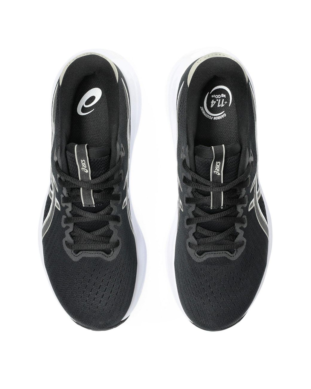 Asics Black Gel-Excite 11 Road Running Shoes for men