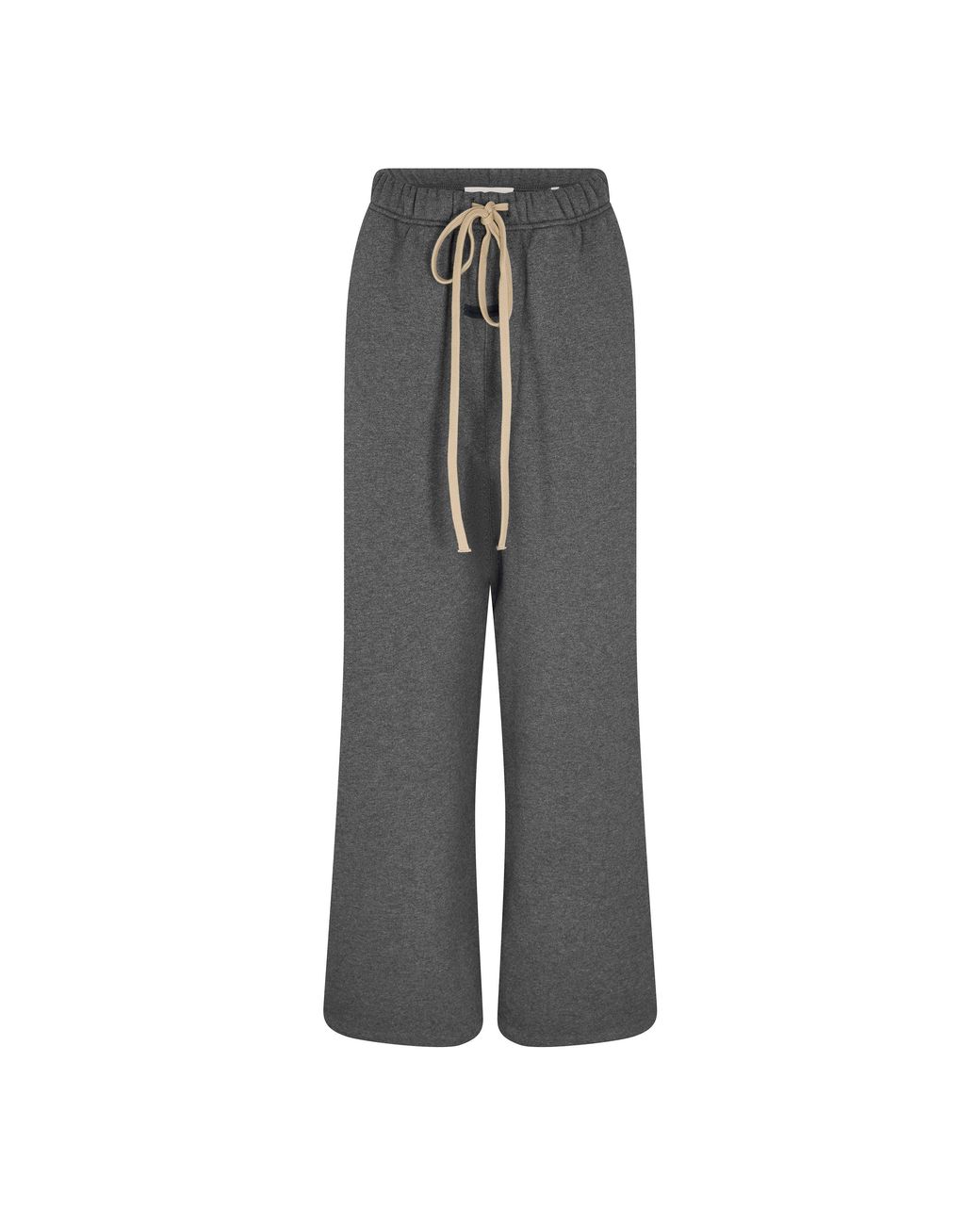 Fear Of God Gray Open Hem Fleece Joggers