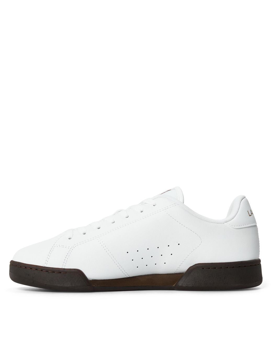 Lacoste White Carnaby Cup Leather Sneakers for men