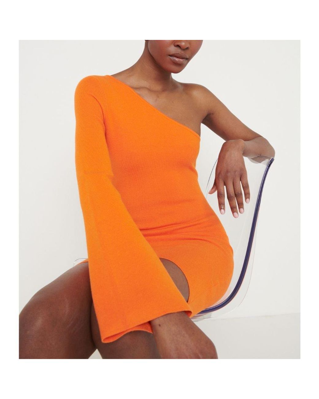 Pretty Lavish Orange Faith One Mini Dress