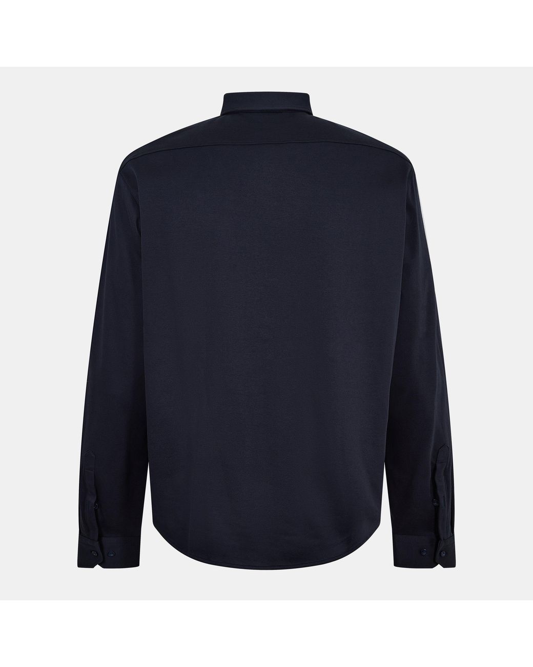 Boss Blue Motion Long Sleeve Buttoned Shirt With Logo Detail for men